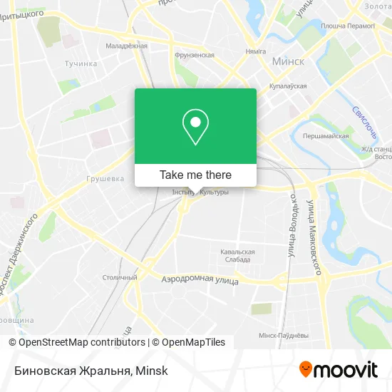 Биновская Жральня map