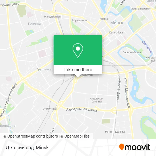 Детский сад map