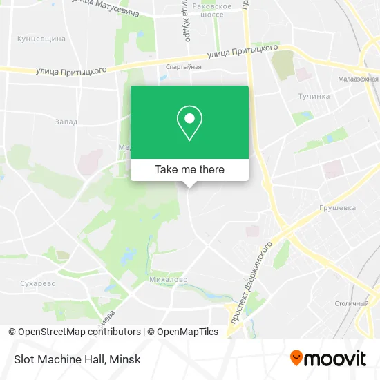 Slot Machine Hall map