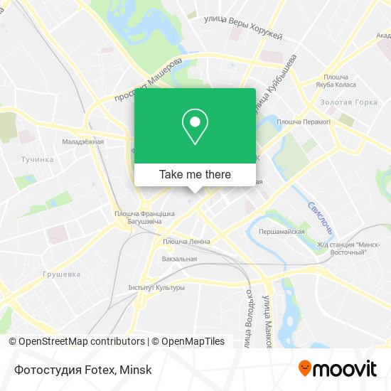 Фотостудия Fotex map