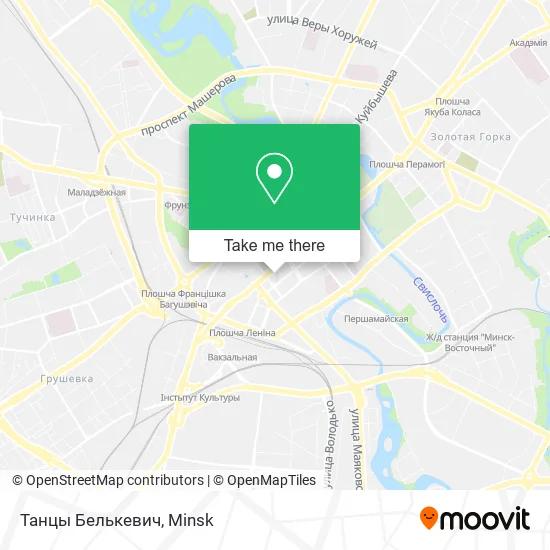 Танцы Белькевич map
