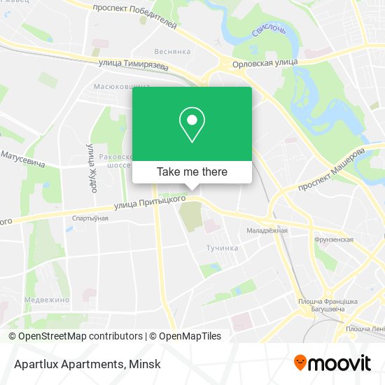 Apartlux Apartments map