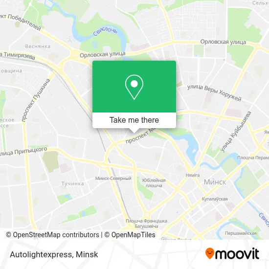 Autolightexpress map