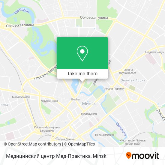 Медицинский центр Мед-Практика map