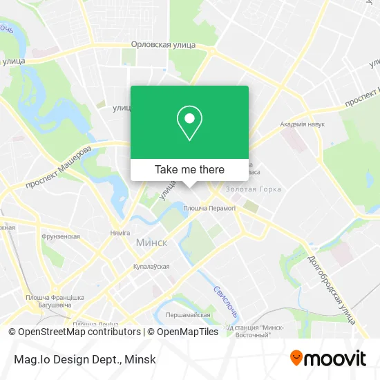 Mag.Io Design Dept. map