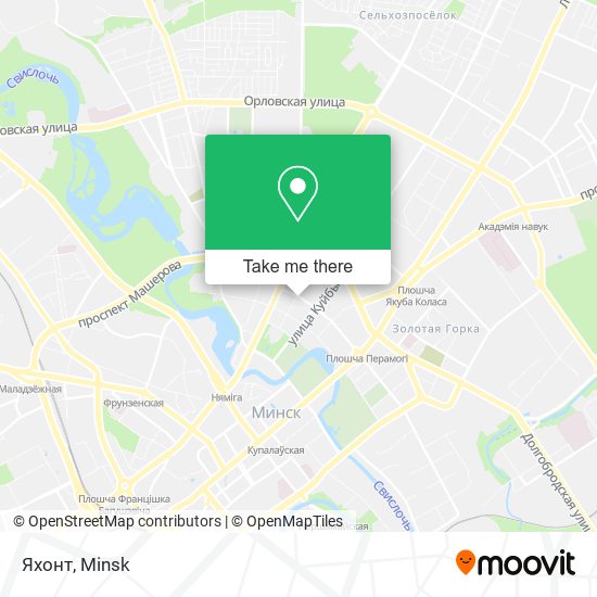 Яхонт map