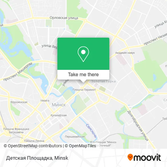 Детская Площадка map