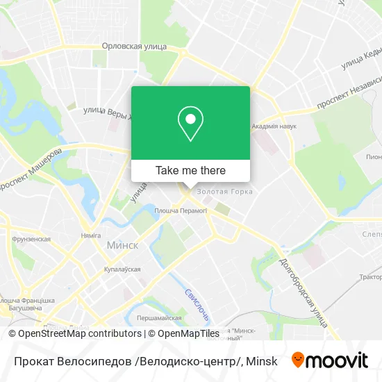 Прокат Велосипедов /Велодиско-центр/ map