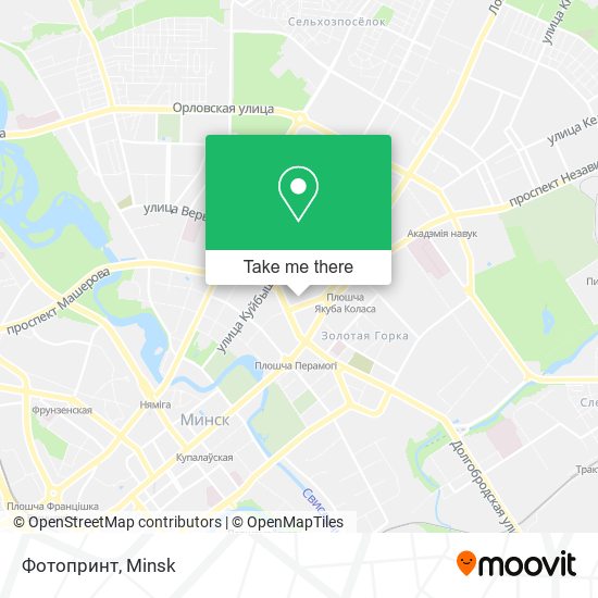 Фотопринт map