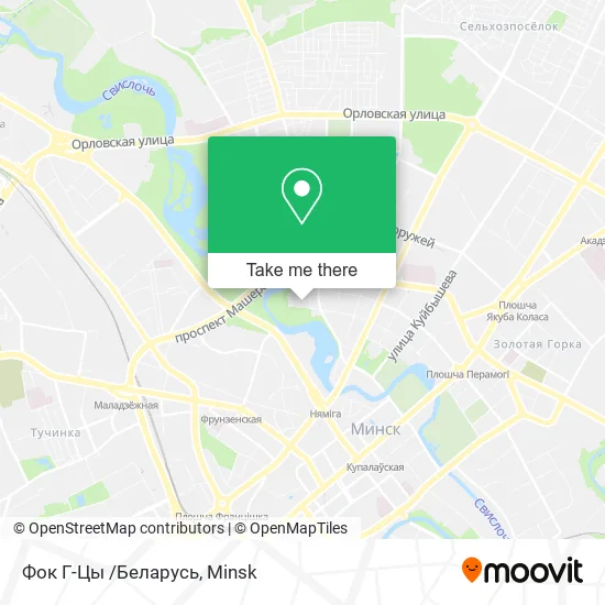 Фок Г-Цы /Беларусь map