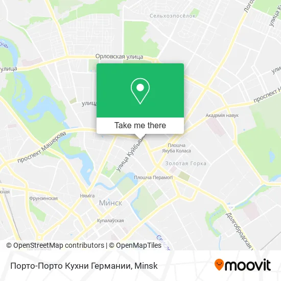 Порто-Порто Кухни Германии map