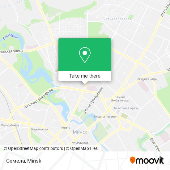 Семела map