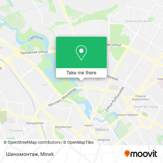 Шиномонтаж map