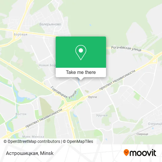 Астрошицкая map