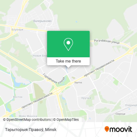Тэрыторыя Правоў map