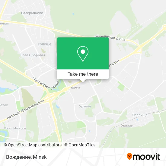 Вождение map