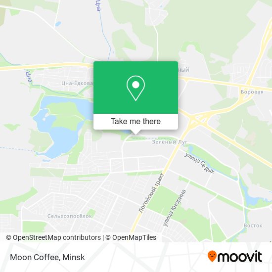 Moon Coffee map