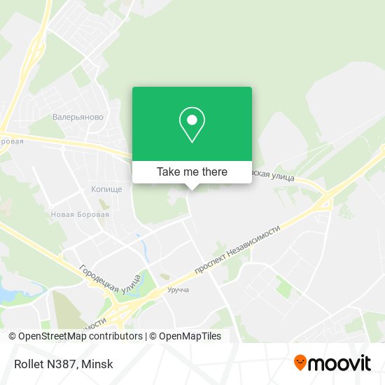 Rollet N387 map