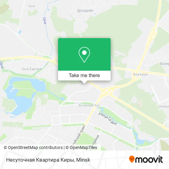 Несуточная Квартира Киры map