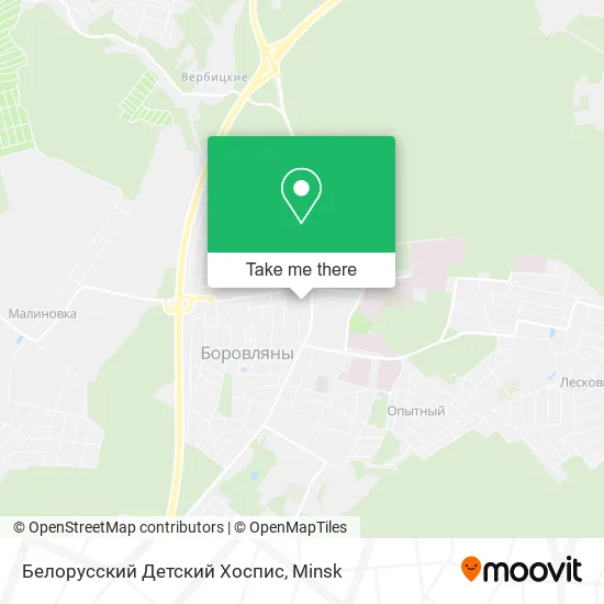 Белорусский Детский Хоспис map