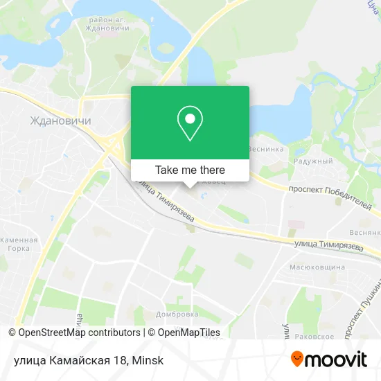 улица Камайская 18 map