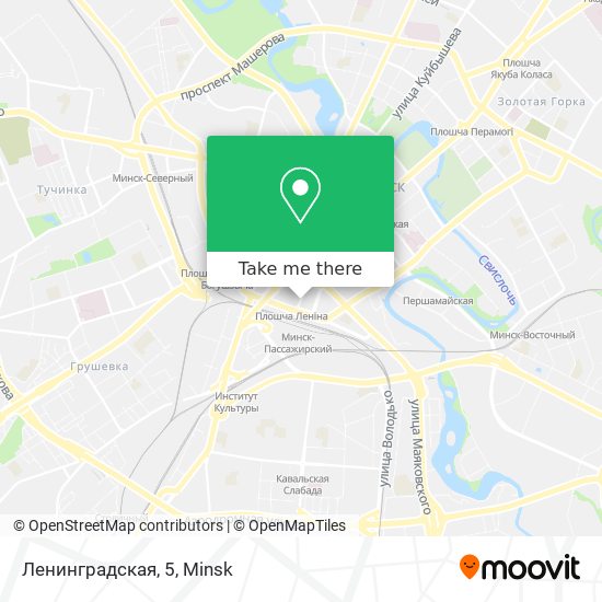 Ленинградская, 5 map