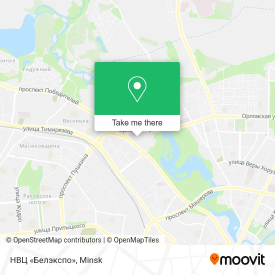 НВЦ «Белэкспо» map
