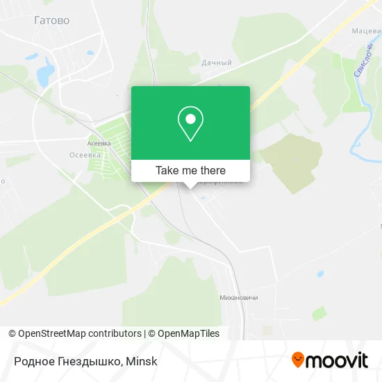 Родное Гнездышко map