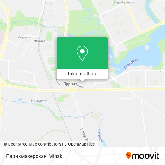 Парикмахерская map