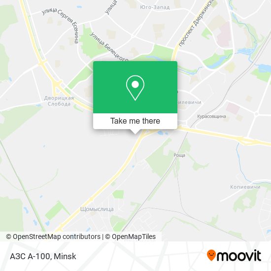 АЗС А-100 map