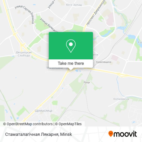 Стаматалагiчная Лякарня map