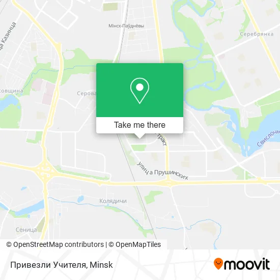 Привезли Учителя map