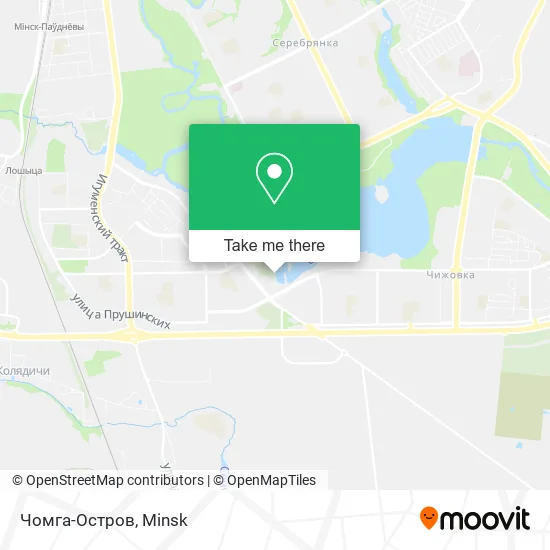 Чомга-Остров map
