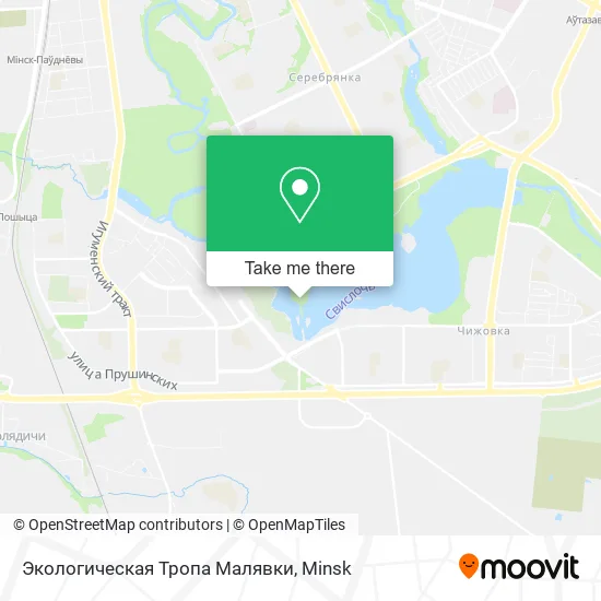Экологическая Тропа Малявки map