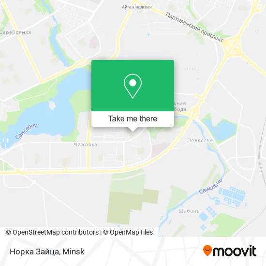 Норка Зайца map