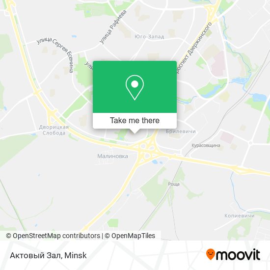 Актовый Зал map