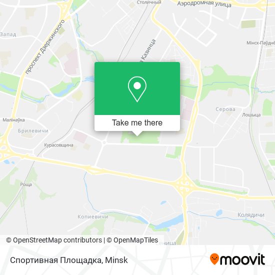 Спортивная Площадка map