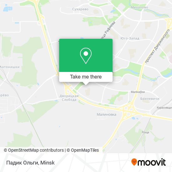 Падик Ольги map
