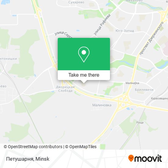 Петушарня map