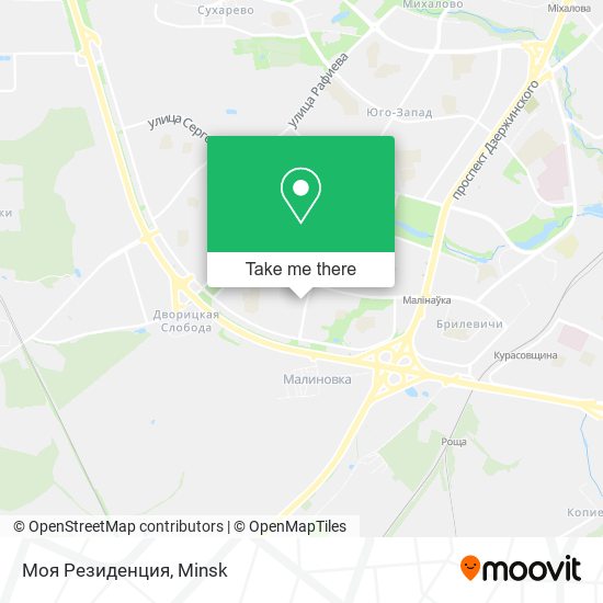 Моя Резиденция map