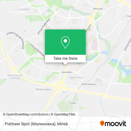 Pidrbeer Spot (Малиновка) map