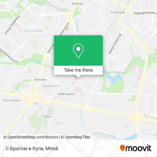 С Братом в Купе map