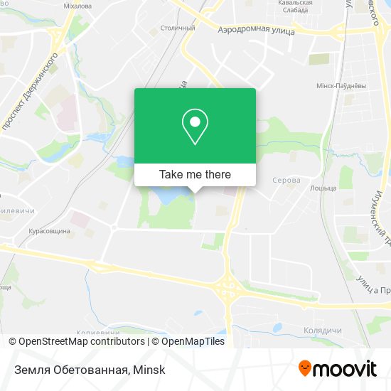 Земля Обетованная map