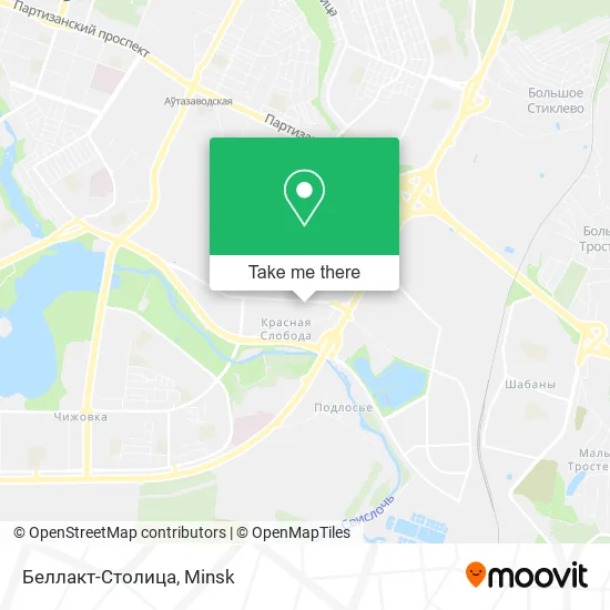 Беллакт-Столица map