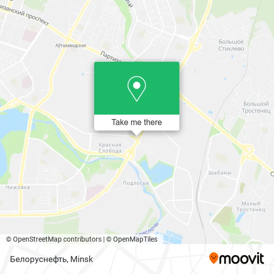 Белоруснефть map