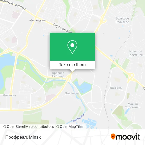 Профреал map