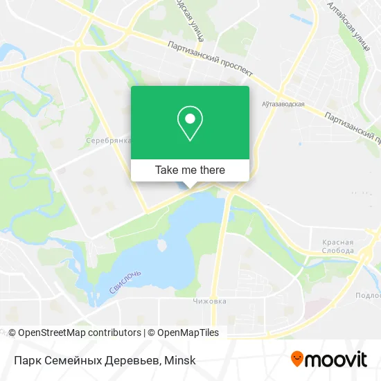 Парк Семейных Деревьев map