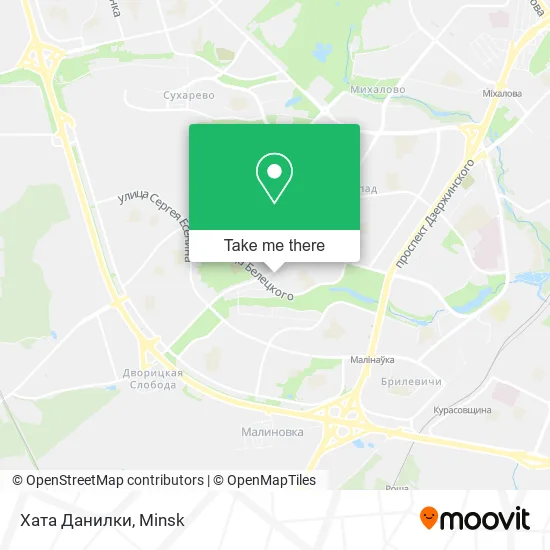 Хата Данилки map