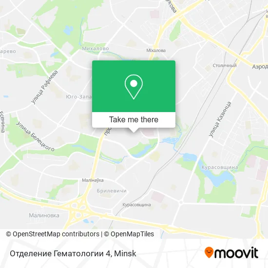 Отделение Гематологии 4 map