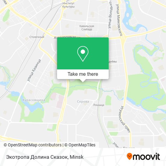 Экотропа Долина Сказок map